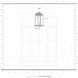 Oslo 4 Light 13.75 inch Bronze with Antique Brass Candles Outdoor Pendant Lantern