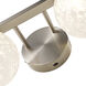 Forma LED 32.3 inch Brushed Nickel Wall Sconce Wall Light