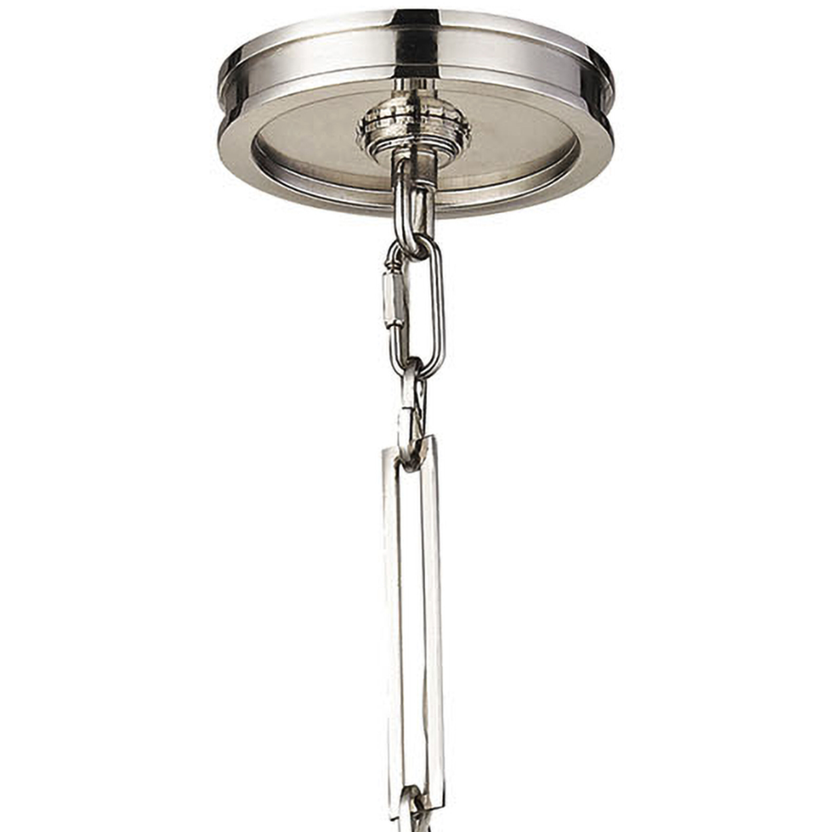 Gramercy 1 Light 11 inch Polished Nickel Mini Pendant Ceiling Light