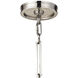Gramercy 1 Light 11 inch Polished Nickel Mini Pendant Ceiling Light