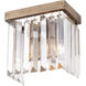 Social Club 1 Light 7.5 inch Havana Gold Bath Vanity Wall Light