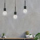 Roswell 1 Light 2 inch Matte Black Pendant Ceiling Light