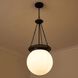 Manor 3 Light 13.5 inch Matte Black Pendant Ceiling Light