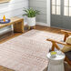 Eagean 108.27 X 78.74 inch Rust/Ivory/Dusty Pink/Dusty Coral Machine Woven Rug in 6.5 x 9, Rectangle
