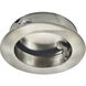 Josh 3.5 inch Brushed Nickel Adjustable LED Puck Light Recessed Mounting Bracket