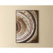 Turning Point III Bronze Floater Frame Luxe Art