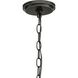 Classic Dome 1 Light 15 inch Antique Bronze Pendant Ceiling Light
