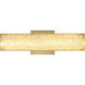 Divinely LED 3 inch Celeste Brass ADA Wall Sconce Wall Light