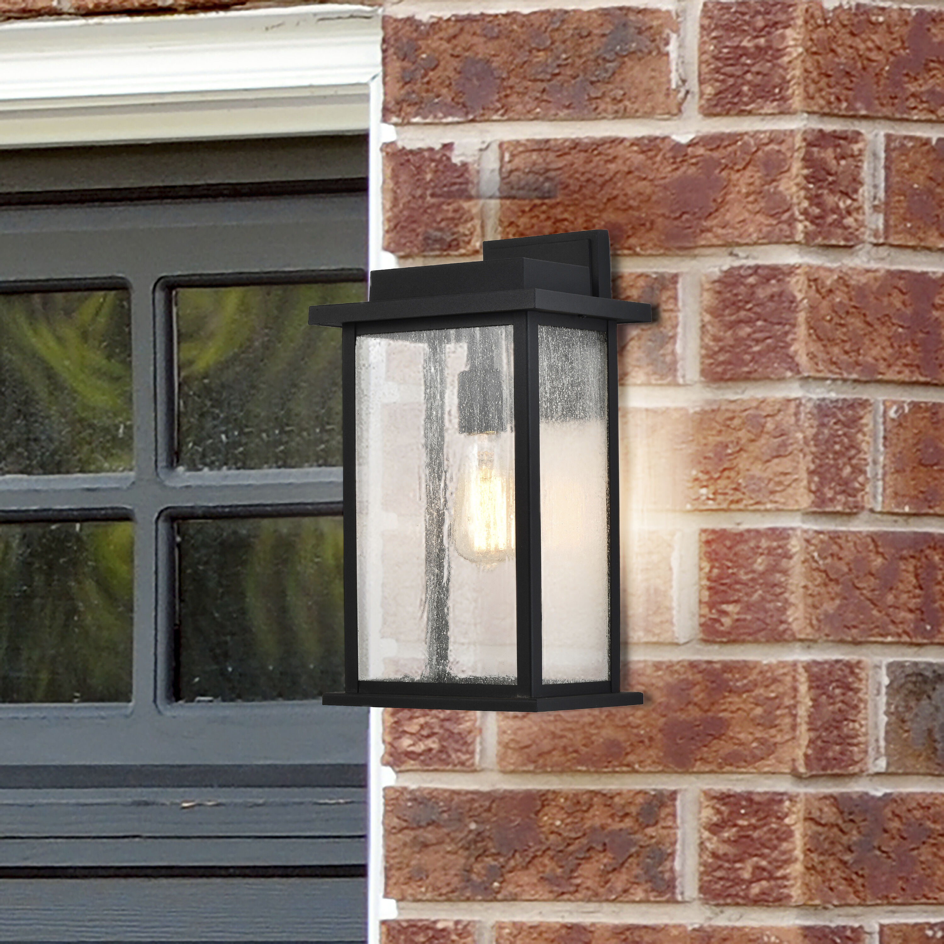 Sullivan 1 Light 16 inch Matte Black Outdoor Wall Sconce