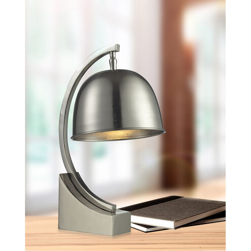 Springdale 16 inch 60.00 watt Polished Nickel Desk Lamp Portable Light