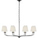 Amber Lewis Knox LED 42 inch Bronze Chandelier Ceiling Light