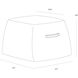 Aspen 16.5 inch Tobacco Tan Ottoman
