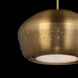 Beyond Astral LED 13 inch Aged Brass Pendant Ceiling Light