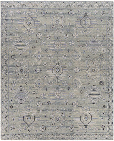 Almeria 108 X 72 inch Denim Rug in 6 X 9, Rectangle