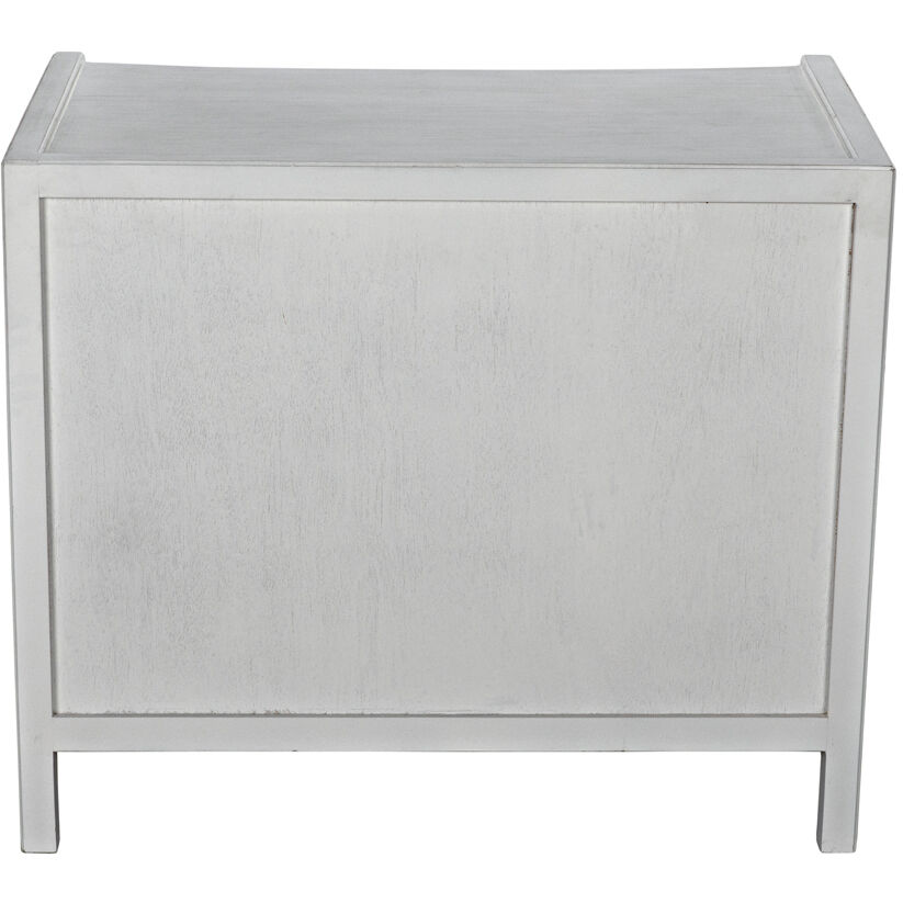 Hampton 36 X 31 inch White Wash Side Table