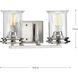 Winslett 2 Light 14 inch Brushed Nickel Bath Vanity Wall Light