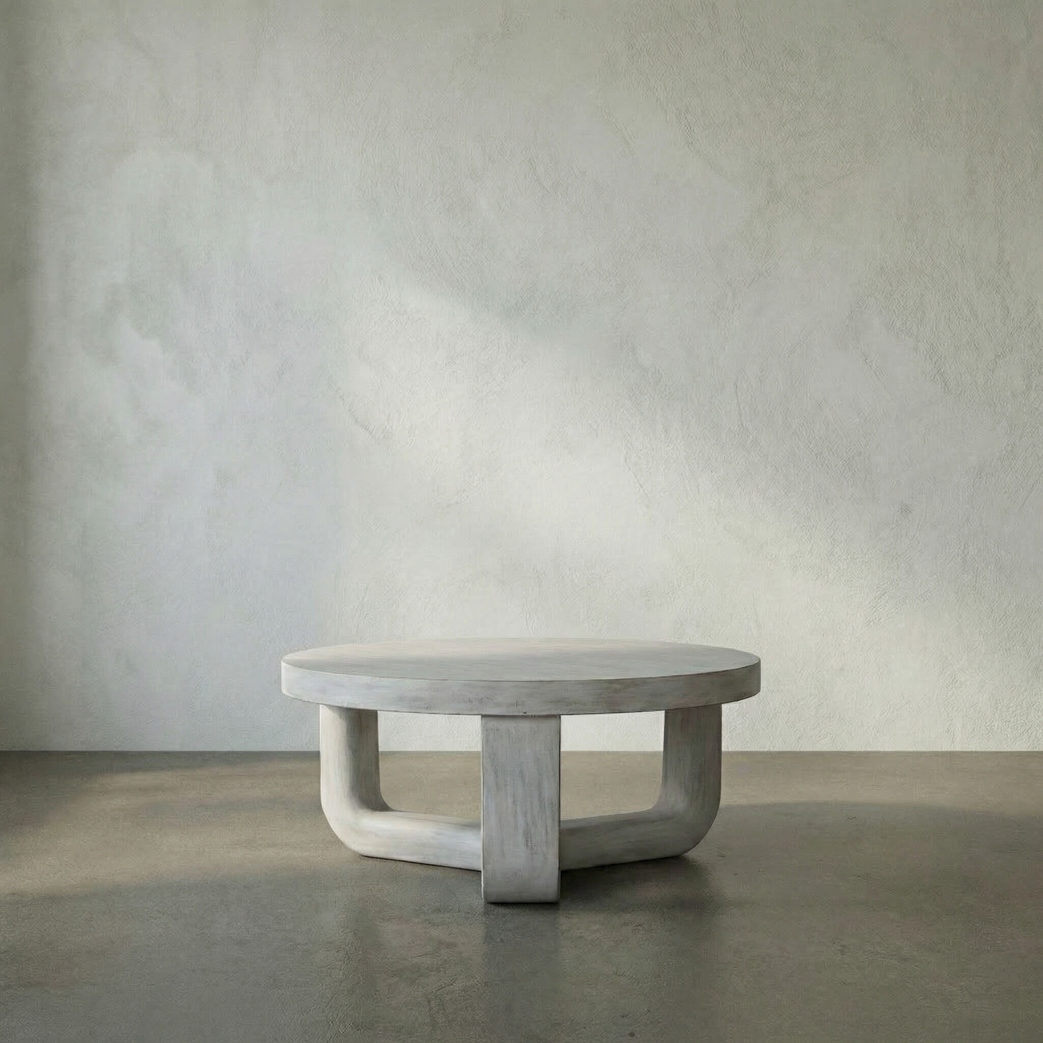 Joel 40 X 40 inch White Wash Coffee Table