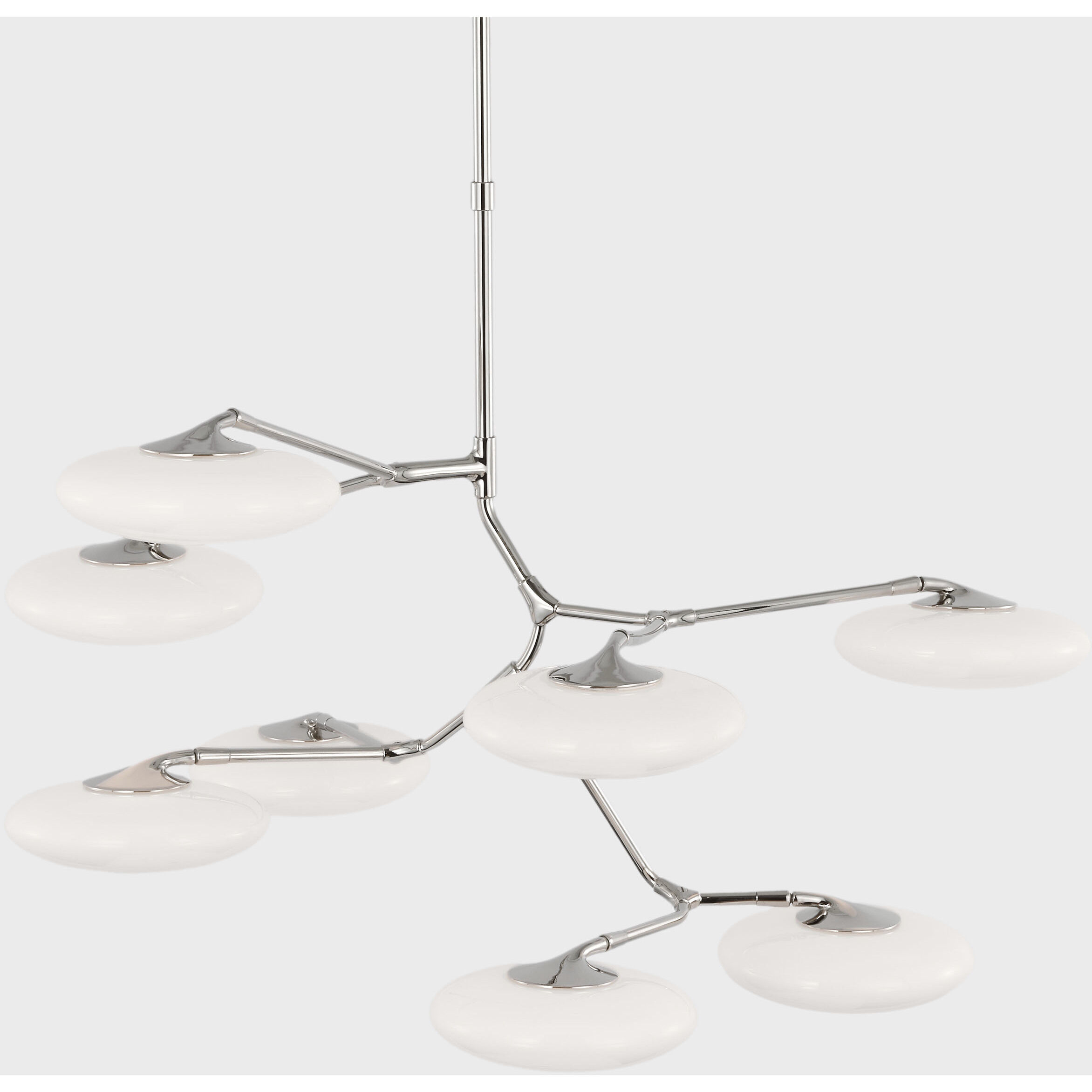 Champalimaud Brindille LED 38.75 inch Polished Nickel Entry Chandelier Ceiling Light, XL