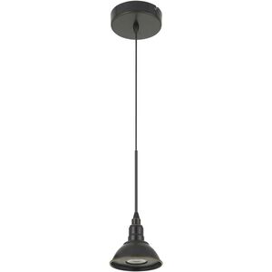 Kampia 1 Light 5 inch Dark Bronze Mini Pendant Ceiling Light, Lantern