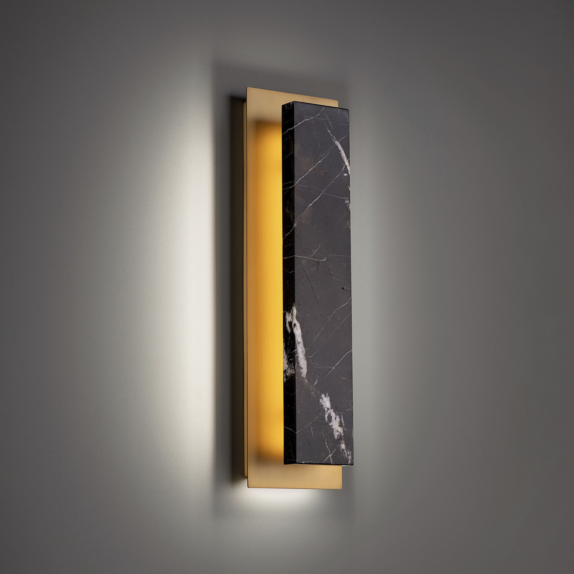 Zurich 1 Light Black Aged Brass ADA Wall Sconce Wall Light