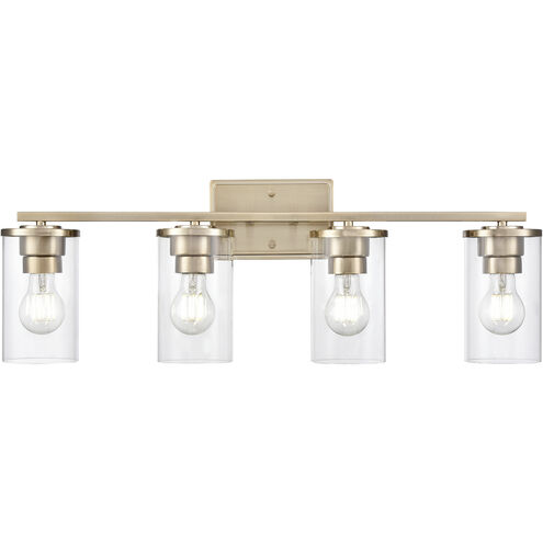 Verlana 4 Light 27.75 inch Modern Gold Vanity Light Wall Light