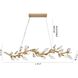 Canada LED 17.7 inch Gold Chandelier Ceiling Light