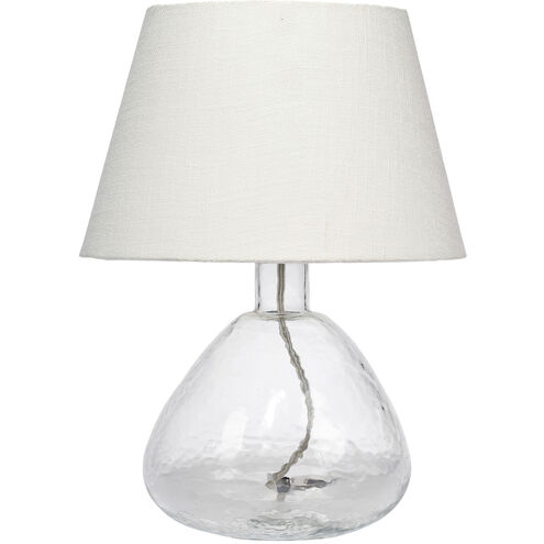 Demi 17 inch Clear Table Lamp Portable Light