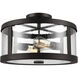Sean Lavin Harrow 2 Light 15 inch Oil Rubbed Bronze Semi-Flush Mount Ceiling Light