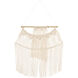 Azra Cream Wall Hanging, Rectangle