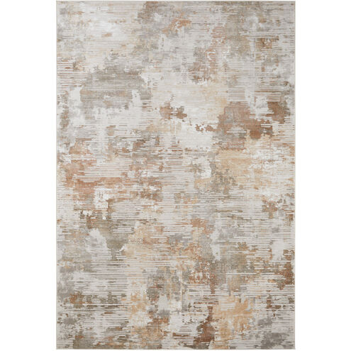 Laila 114 X 79 inch Earth Tones Rug in 6 x 9