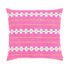 Global Brights 18 X 18 inch Bright Pink/Saffron/Grass Green/White Pillow Kit, Square