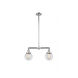 Franklin Restoration Beacon LED 23 inch Polished Chrome Chandelier Ceiling Light in Clear Glass, Franklin Restoration