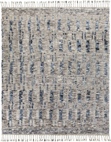 Sahara 120 X 96 inch Gray Rug in 8 x 10, Rectangle