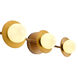 Canada 3 Light 5 inch Brass Wall Sconce Wall Light