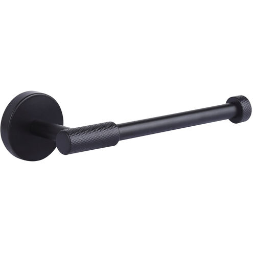 Varen 7 inch Matte Black Toilet Paper Holder