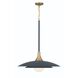Welsh LED 24 inch Blue Pendant Ceiling Light
