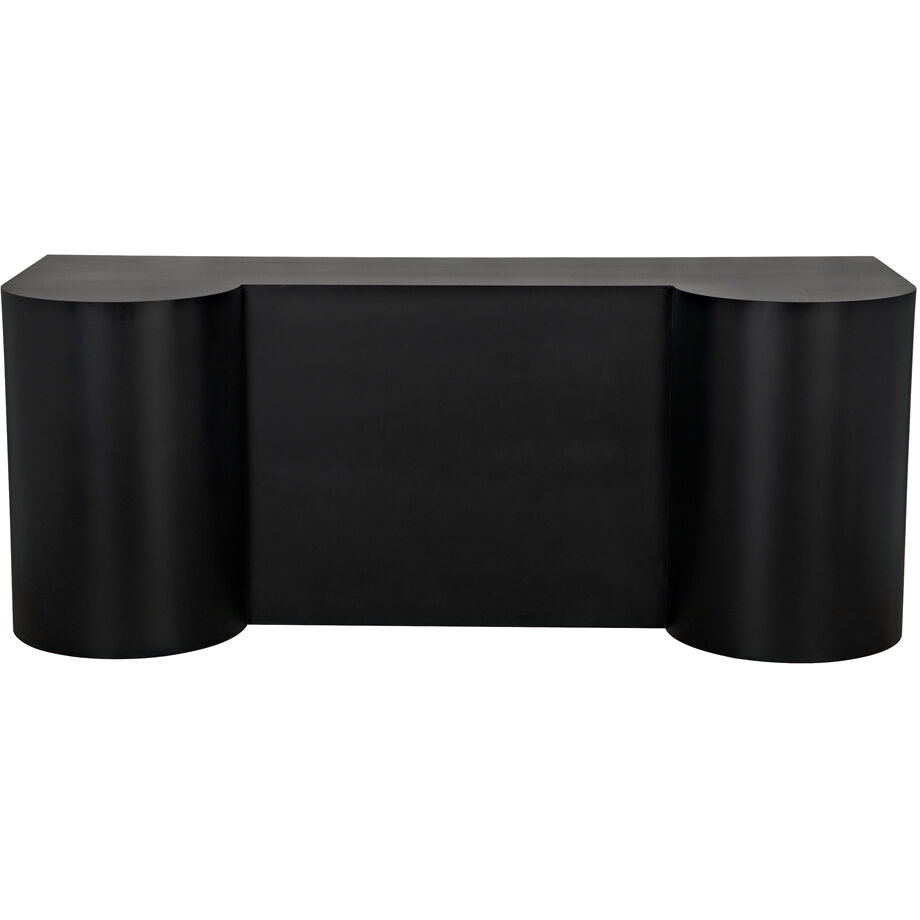 Concierge 76 X 29 inch Matte Black Desk
