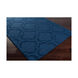 Central Park 72 X 48 inch Dark Blue Rugs, Rectangle