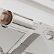 Dex 2 Light 4.75 inch Chrome Bath Vanity Wall Light