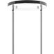 Franca 8 Light 38 inch Chrome Island/Pool Table Light Ceiling Light in Black