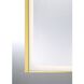 Paulding 48 X 32 inch Gold Mirror, Frontlit