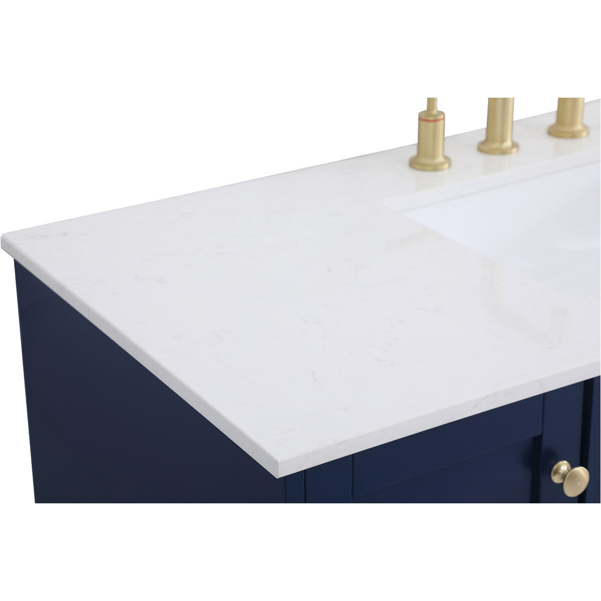 Sommerville 48 X 22 X 34 inch Blue Vanity Sink Set