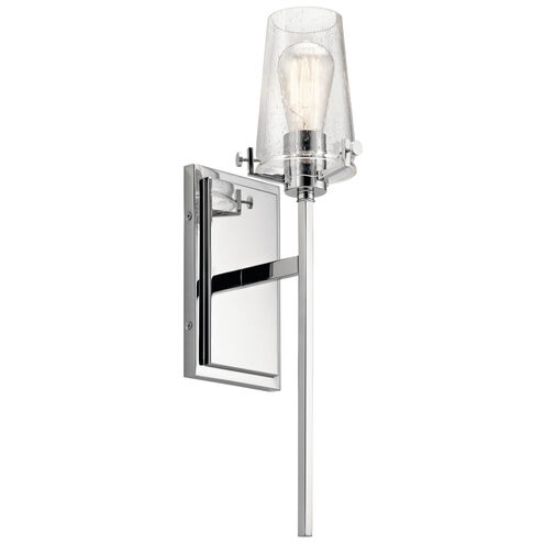 Alton 1 Light 5 inch Chrome Wall Bracket Wall Light