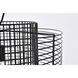 Deleon 1 Light 18.5 inch Black Pendant Ceiling Light