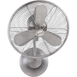 Bellows I 21 inch Brushed Polished Nickel Wall Fan