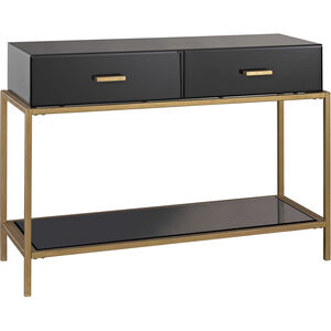 Evans 44 X 15 inch Black Console Table