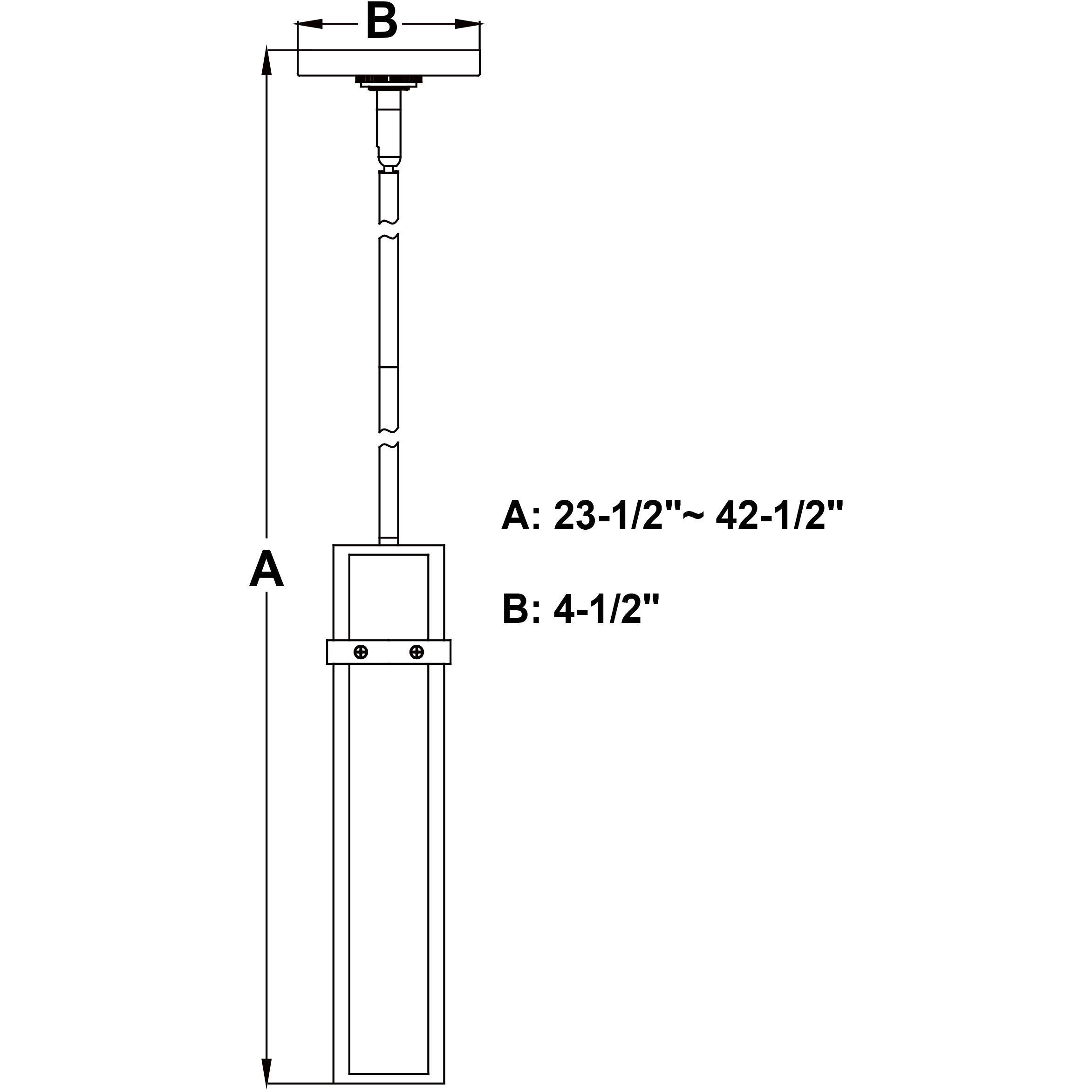 Vilo LED 4.5 inch Matte Black Mini Pendant Ceiling Light