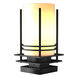 Banded 1 Light 12.8 inch Coastal Black Outdoor Pier Mount