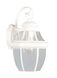 Monterey 1 Light 13 inch White Outdoor Wall Lantern