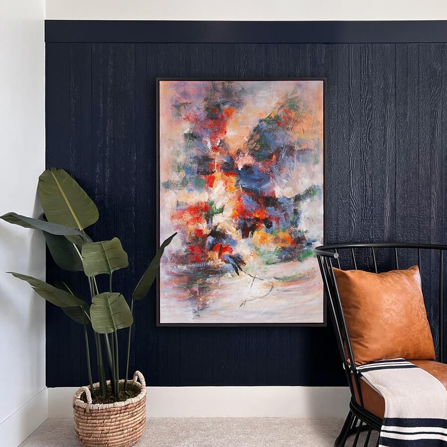 Bastille Day 60 X 40 inch Hand Painted Canvas